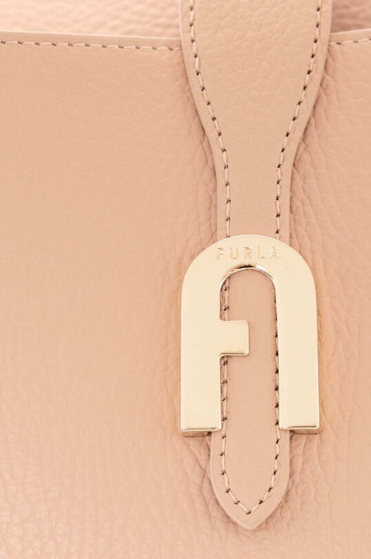 Furla torebka skórzana BATUPRS.HSF000.2264S różowy AW23