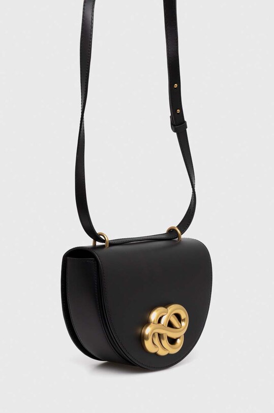 By Malene Birger torebka skórzana Q71343010Z czarny SS24
