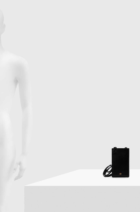 Kožni etui za mobitel By Malene Birger crna Q71727011Z