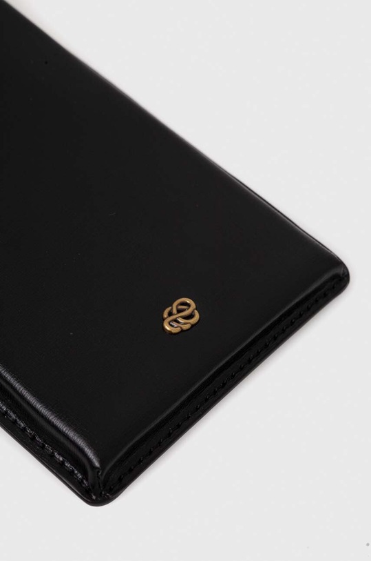 Accesorii By Malene Birger husa din piele pentru telefon Q71727011Z negru