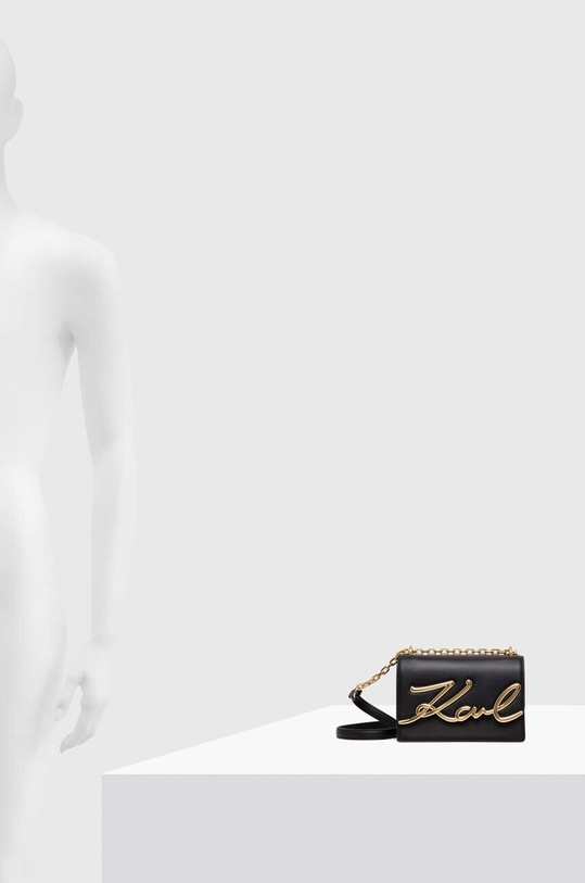 Kožená kabelka Karl Lagerfeld 235W3062