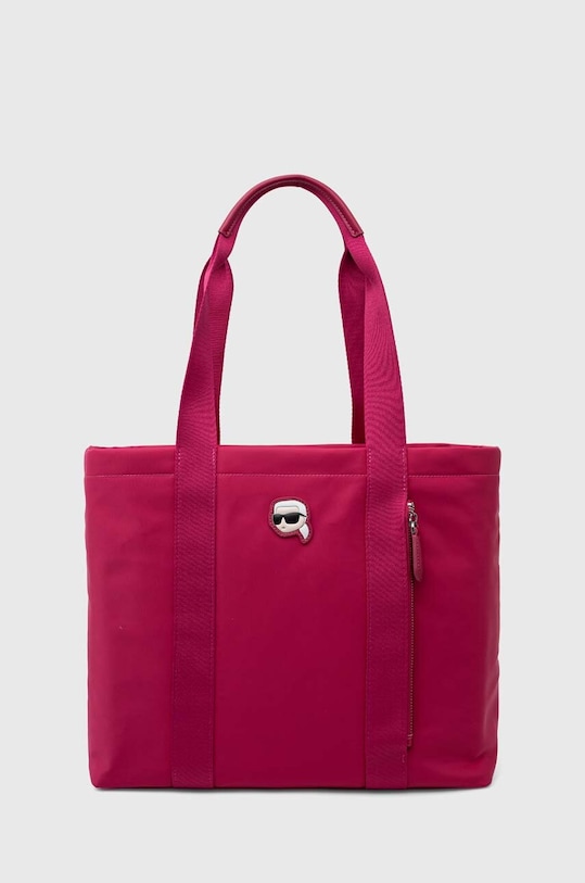 Karl Lagerfeld kézitáska textil rózsaszín 235W3247