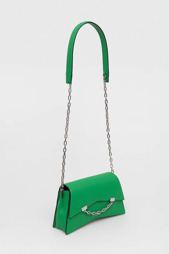 Karl Lagerfeld torebka skórzana 235W3016 zielony SS24