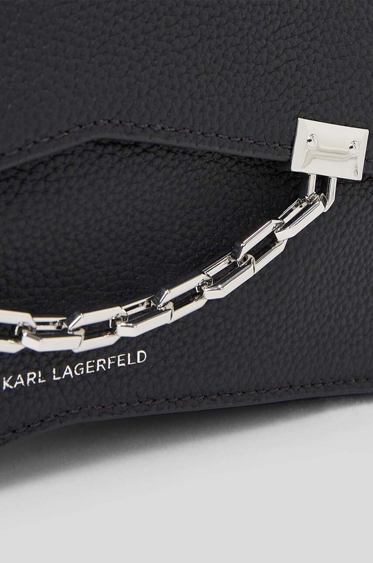 Karl Lagerfeld torebka skórzana 235W3016 czarny SS24