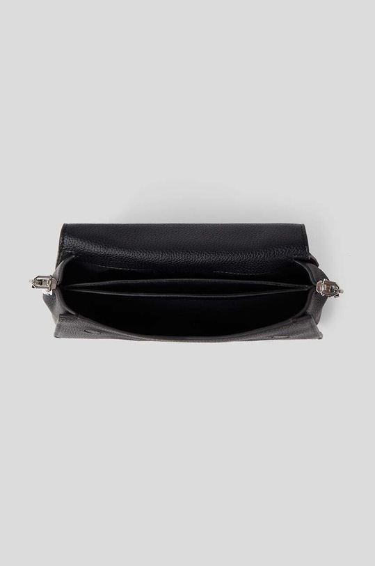 Karl Lagerfeld torebka skórzana czarny 235W3016