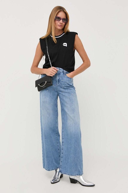 Karl Lagerfeld poseta de piele 235W3199