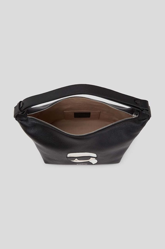 Accessori Karl Lagerfeld borsa a mano in pelle 235W3075 nero