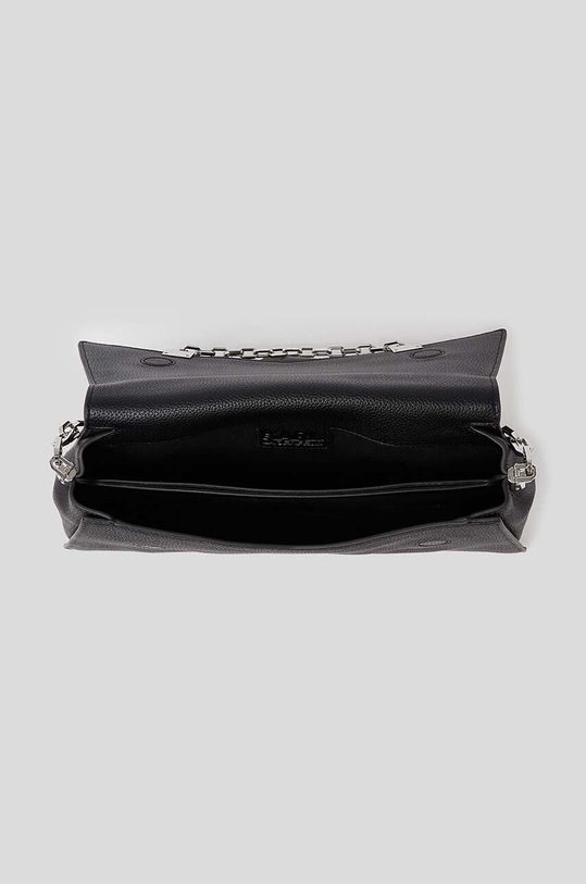 Karl Lagerfeld torebka skórzana czarny 235W3015