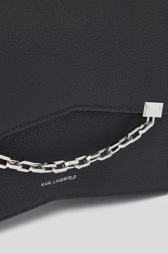 Karl Lagerfeld torebka skórzana 235W3015 czarny