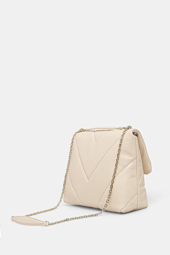 Akcesoria Patrizia Pepe torebka skórzana CBA302.L006 beżowy