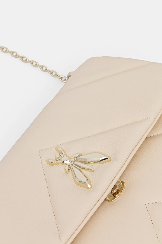 Patrizia Pepe torebka skórzana beżowy CBA302.L006