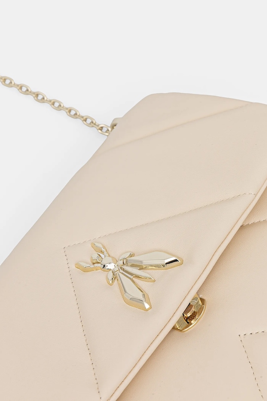 Patrizia Pepe torebka skórzana beżowy CBA302.L006