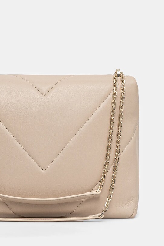 Accesorii Patrizia Pepe poseta de piele CBA302.L006 bej