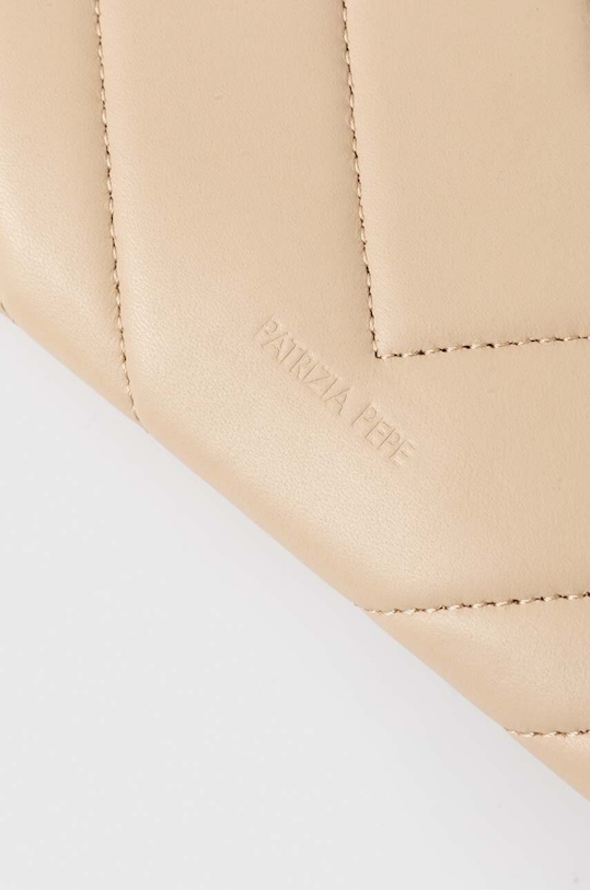 Patrizia Pepe bőr borítéktáska nappa bőr bézs 8B0105.L004