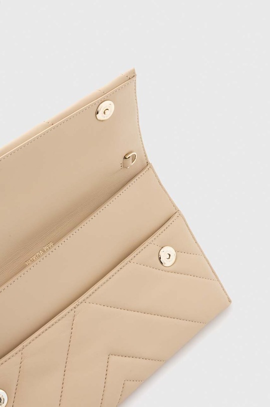 Patrizia Pepe bőr borítéktáska 8B0105.L004 bézs