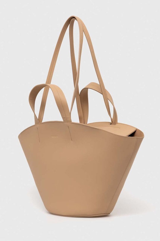 Patrizia Pepe torebka skórzana 8B0140.L047 beżowy AW23