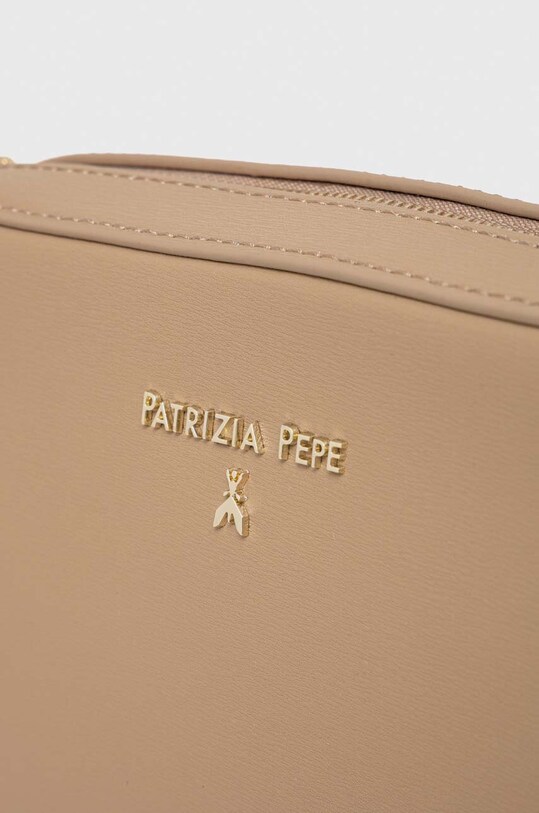 Шкіряна сумочка Patrizia Pepe 8B0152.L080 коричневий