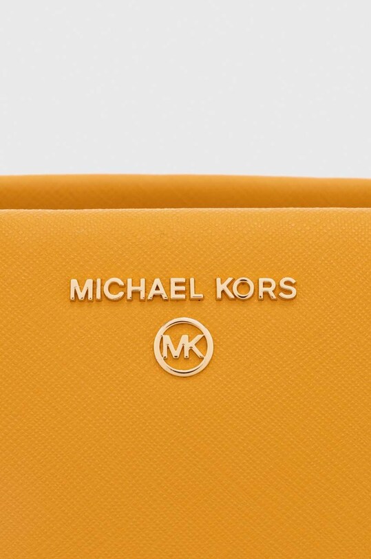 Akcesoria MICHAEL Michael Kors torebka skórzana 30R3G6AS2T żółty