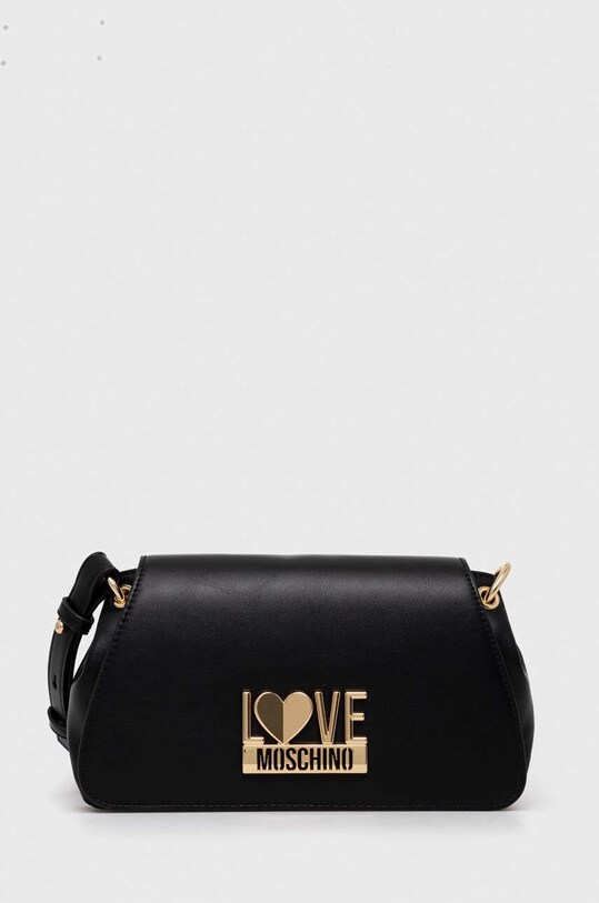 Kabelka Love Moschino imitácia kože čierna JC4027PP1HLK0000