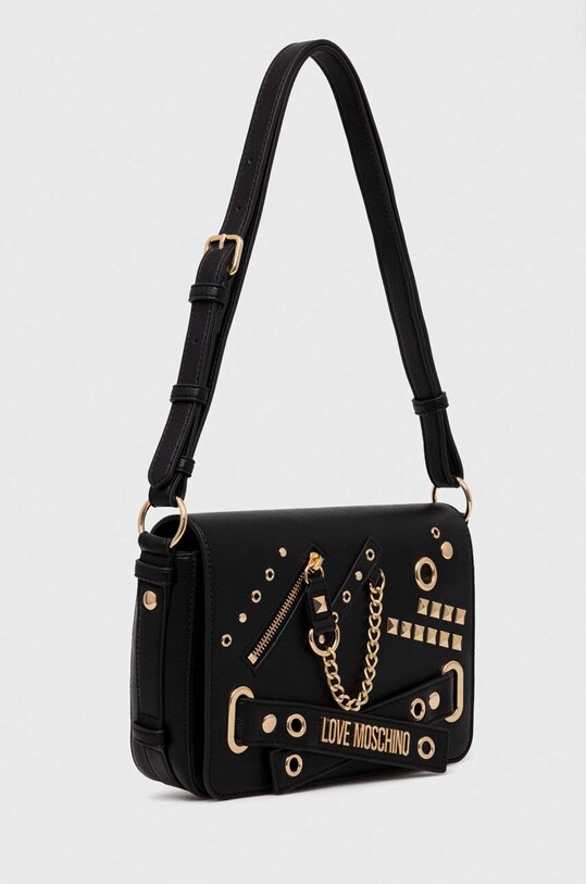 Τσάντα Love Moschino JC4035PP1HLO0000 μαύρο AW23