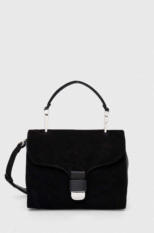 Coccinelle borsa in pelle scamosciata pelle scamosciata nero E1.PTB.58.01.01