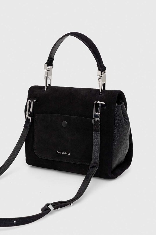 Accessori Coccinelle borsa in pelle scamosciata E1.PTB.58.01.01 nero
