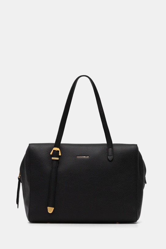 Coccinelle torebka skórzana skóra licowa czarny E1.N15.11.05.01