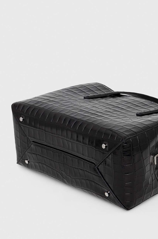 Coccinelle torebka skórzana czarny E1.P8H.18.01.01