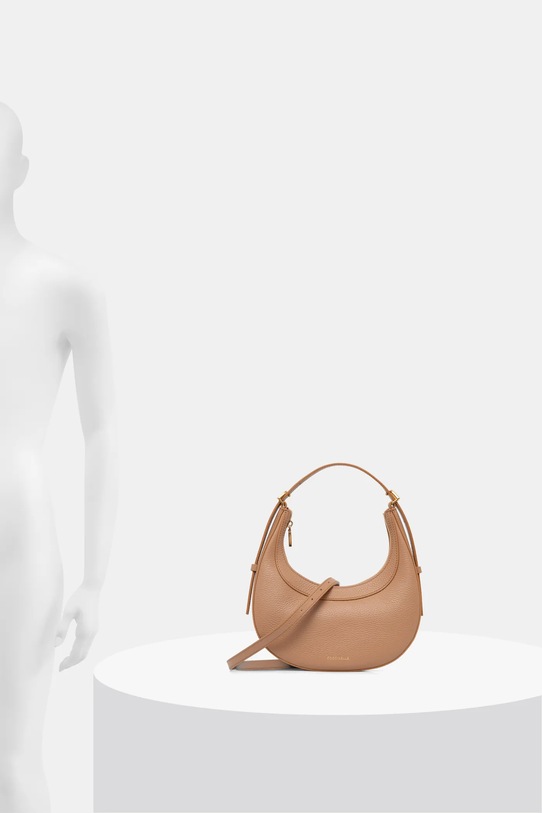 Coccinelle poseta de piele E5.PIP.53.01.01 maro