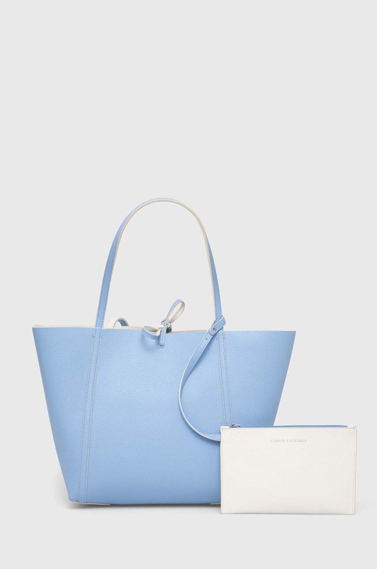 Двостороння сумочка Armani Exchange блакитний 942982.CC703