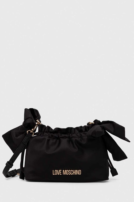 Love Moschino torebka nie mieści A4 czarny JC4198PP0HKE100A