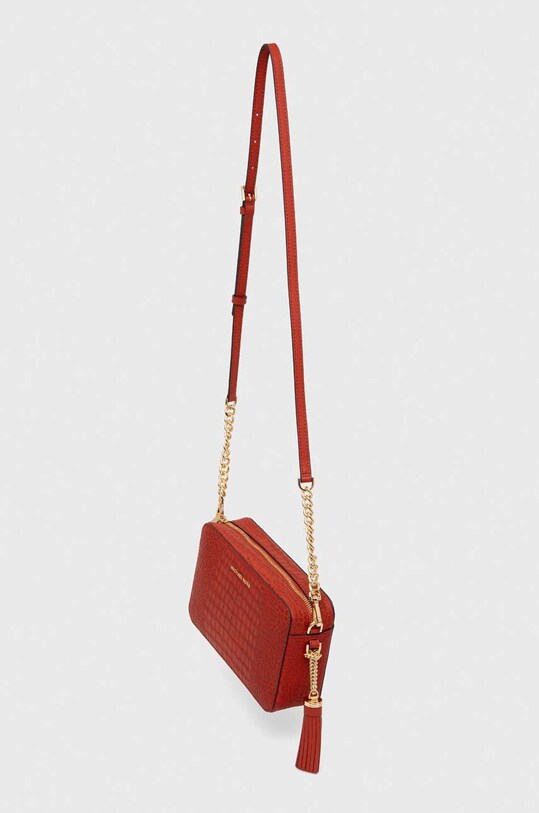 Δερμάτινη τσάντα MICHAEL Michael Kors 32F3GJ6C6E κόκκινο AW23