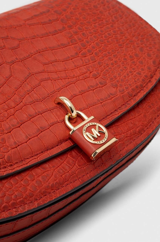 Δερμάτινη τσάντα MICHAEL Michael Kors κόκκινο 30F3GIMM8E
