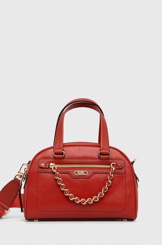 MICHAEL Michael Kors torebka skórzana skóra licowa czerwony 30F3G6WS1L