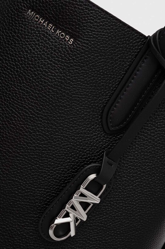 MICHAEL Michael Kors torebka skórzana dwustronna czarny 30F3SZAT9T