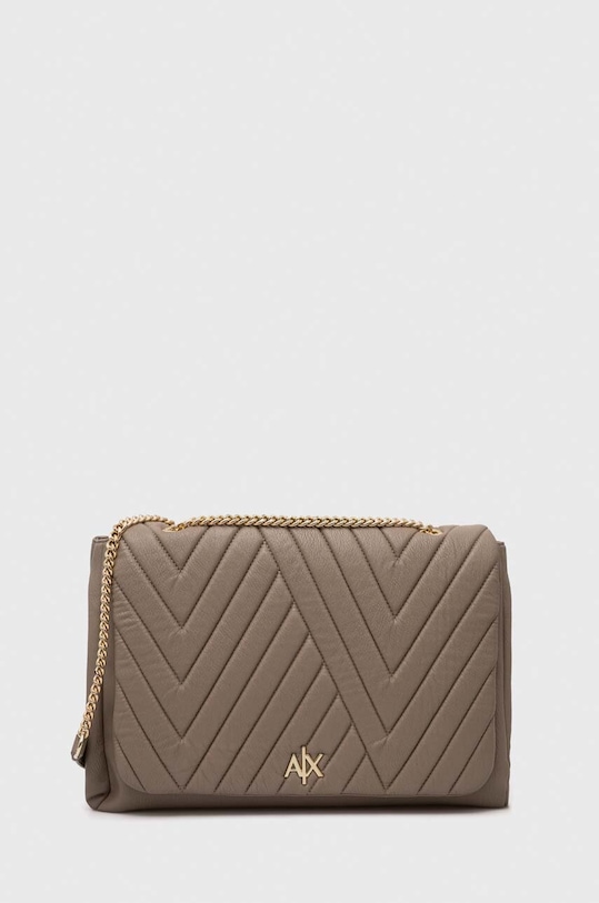 Kabelka Armani Exchange imitácia kože sivá 942972.2F745