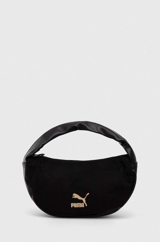 Τσάντα Puma απομίμηση λείου δέρματος μαύρο 079923
