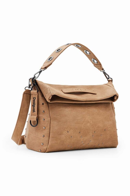 Torba Desigual 23WAXP55 ACCESSORIES PU HAND BAG 23WAXP55 smeđa AW23