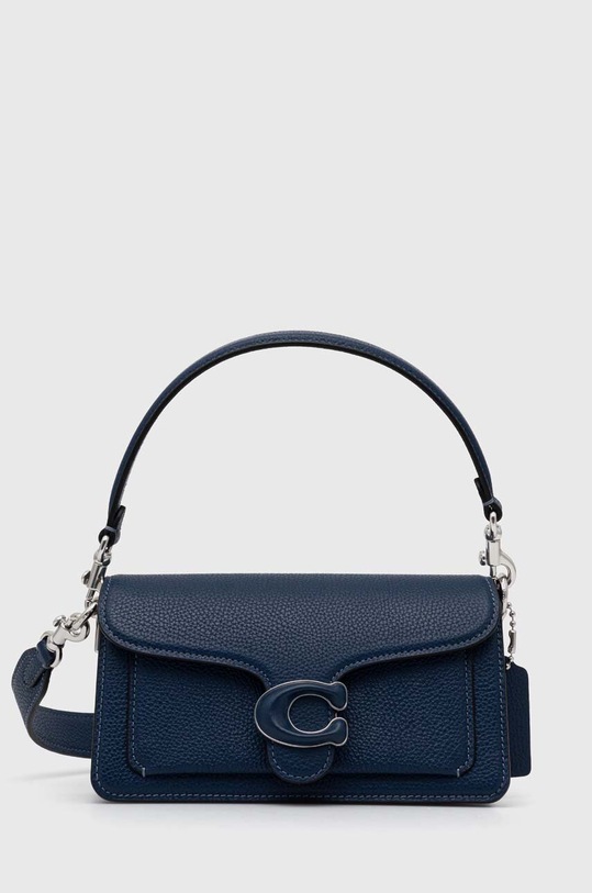Coach borsa a mano in pelle Tabby Shoulder Bag 20 pelle fiore blu navy CM543