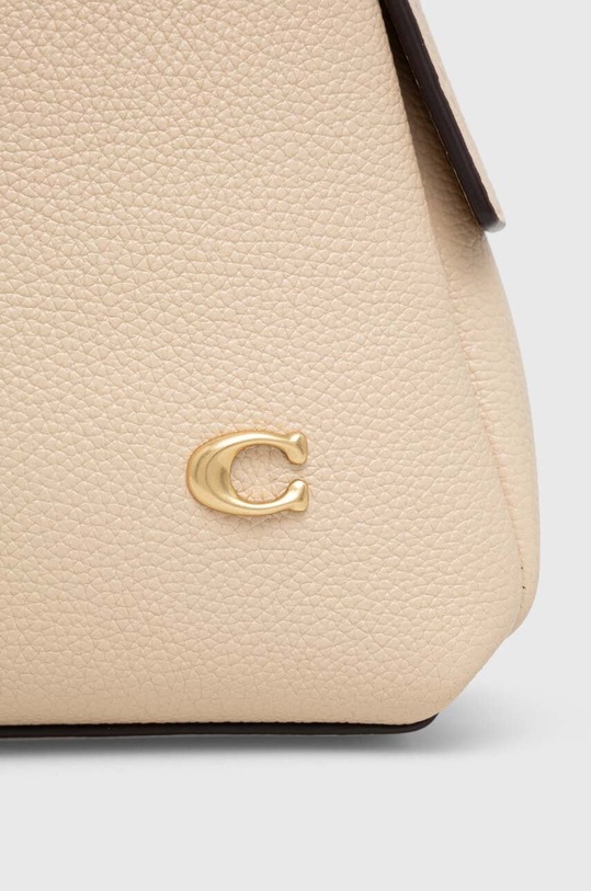 Coach poseta de piele bej CM545