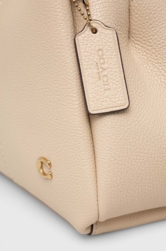 Coach poseta de piele CM545 bej