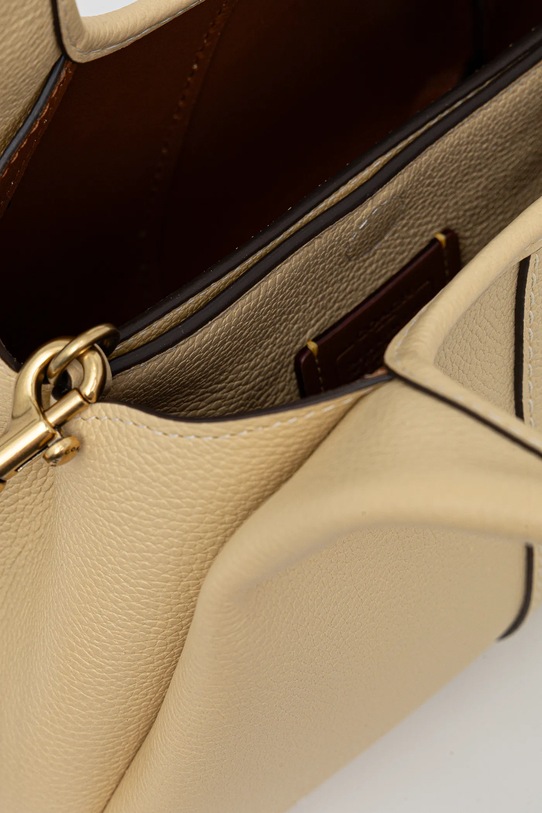 Coach Borsa a tracolla da donna in pelle CM545 giallo