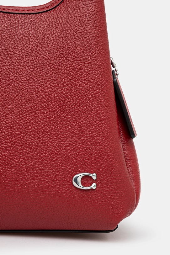 Coach geantă de piele Lana Shoulder Bag 23 rosu CM545