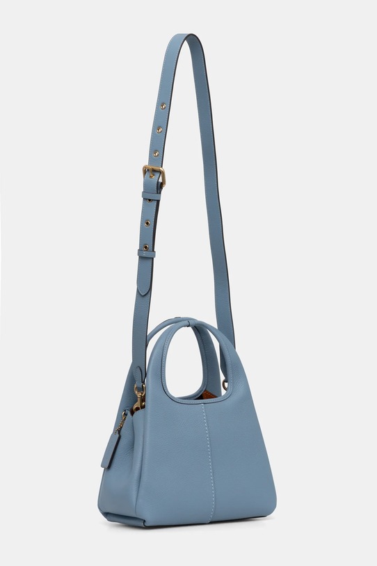 Coach poseta de piele CM545 albastru AW25