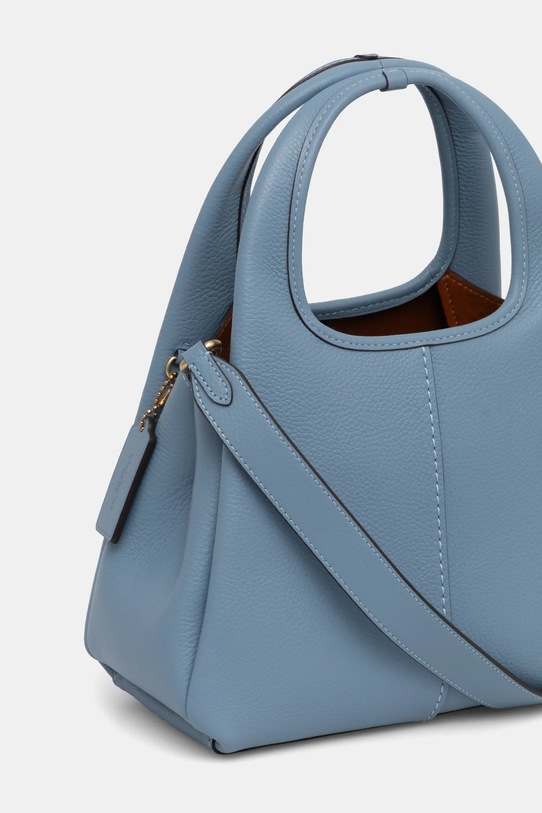 Accesorii Coach poseta de piele CM545 albastru