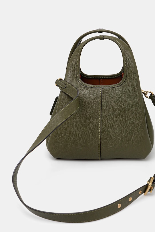 Accesorii Coach poșetă de piele CM545 verde