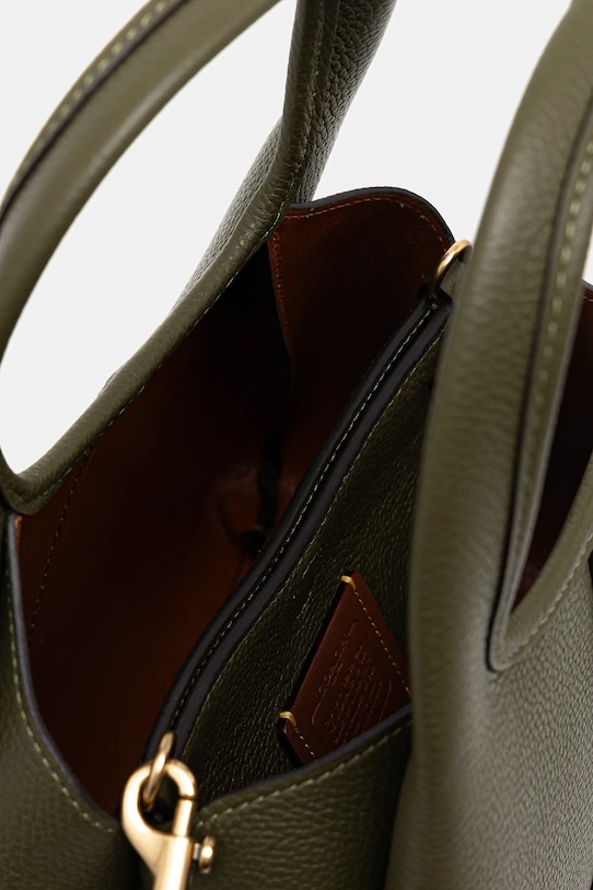 Coach poșetă de piele CM545 verde