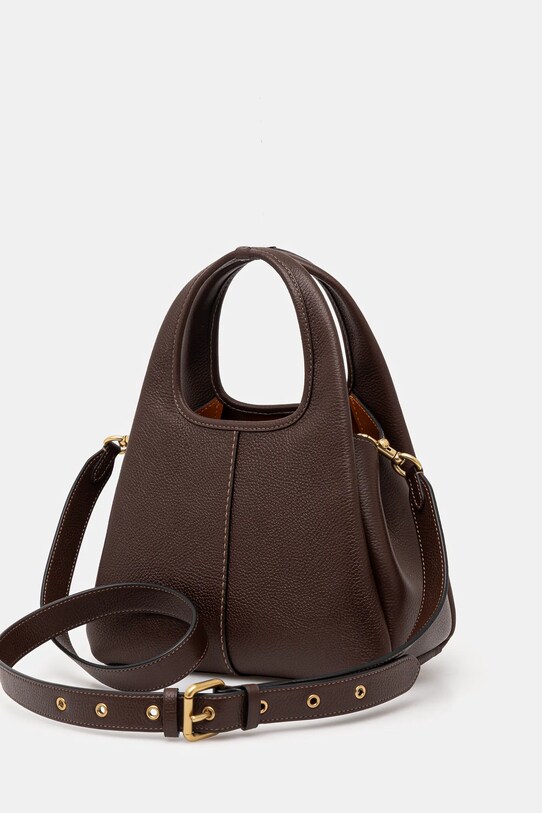 Accesorii Coach poseta de piele CM545 maro