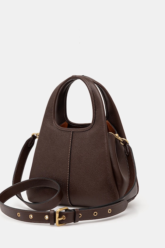 Akcesoria Coach torebka skórzana CM545 brązowy