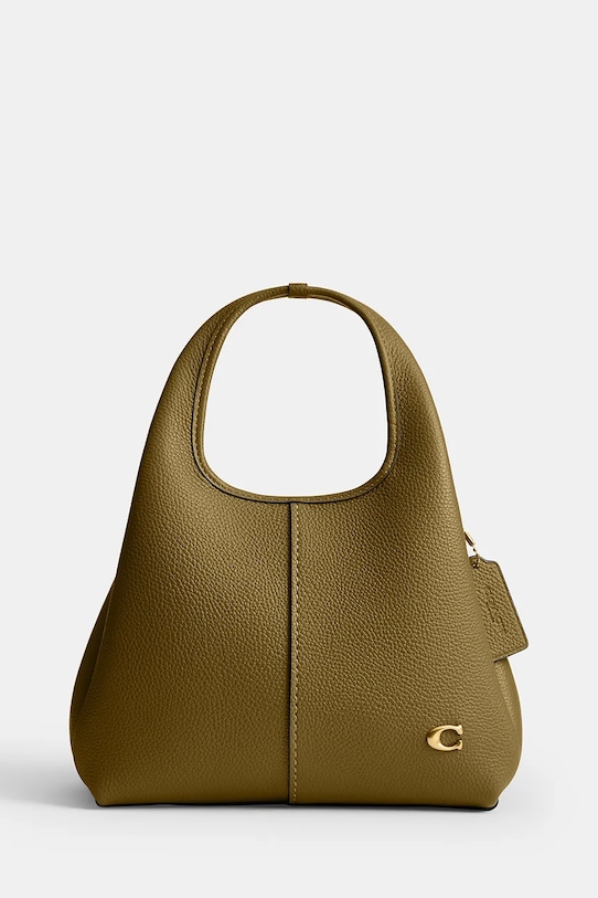 Coach torebka crossbody damska skórzana zielony CM545